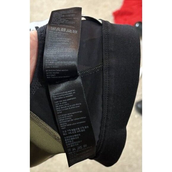 Ivy Park Olive Green Adidas Logo Band Racerback Sports Bra Size Small - Picture 4 of 6